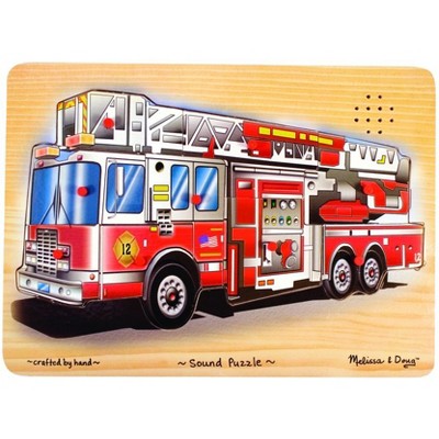 melissa & doug fire truck