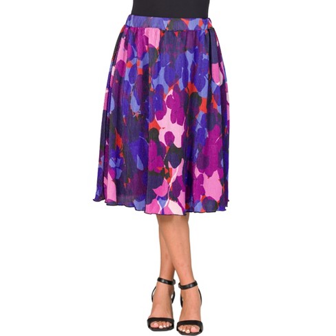 Self Tie Accordion Pleated Skirt-M9SK0002-