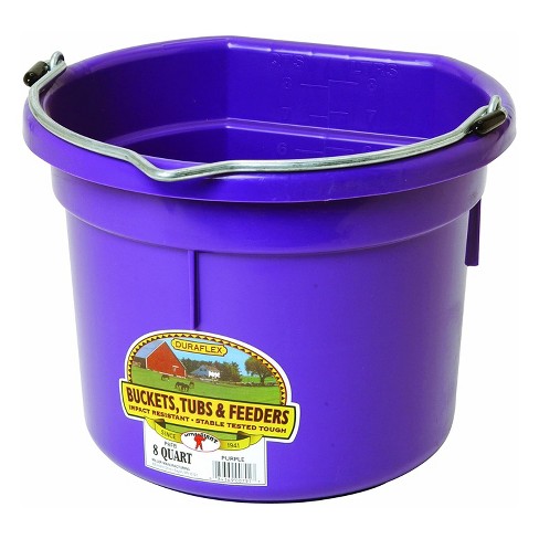 Little Giant 6.5 Gallon Plastic All-Purpose Tub Blue