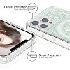 SaharaCase Sparkle Case with MagSafe for Apple iPhone 13 Pro Max Clear Teal Green (CP00166) - 3 of 4