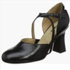 Women's So Danca Velma Ballroom Shoes SD143 Leather Cross Straps 3" Heel Genuine Leather - 3 of 3