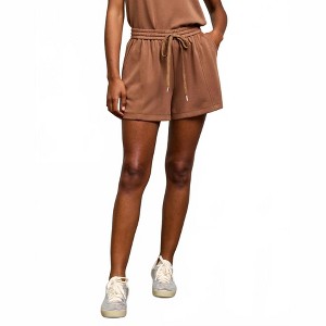 Women's Amber Scuba Shorts - SKIES ARE BLUE - 1 of 4