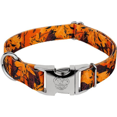  Buckle-Down CALI Yellowith Orange Martingale Dog Collar : Pet  Supplies