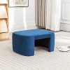 SEYNAR Modern Velvet Rectangle Accent Ottoman - 2 of 4