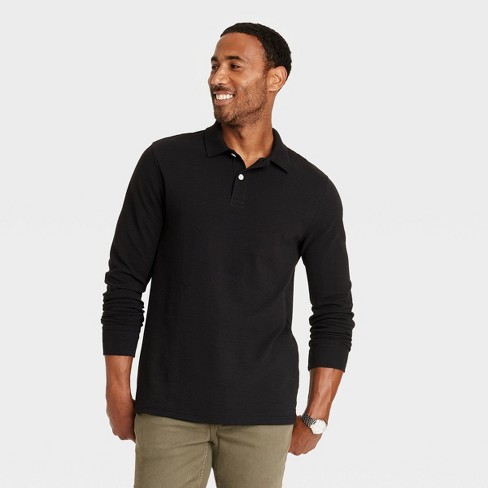 Best men's long sleeve polo shirts hotsell