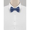 Allegra K Men's Solid Color Self-tied Formal Wedding Party Tuxedo Adjustable Bow Ties - 2 of 4