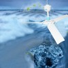 Portable Ceiling Fan,Small 6 Blade Hanging Fan,Silent Hanging Tent Fan,Summer Cool Fan for Camping Bed Dormitory Home Room - 3 of 4
