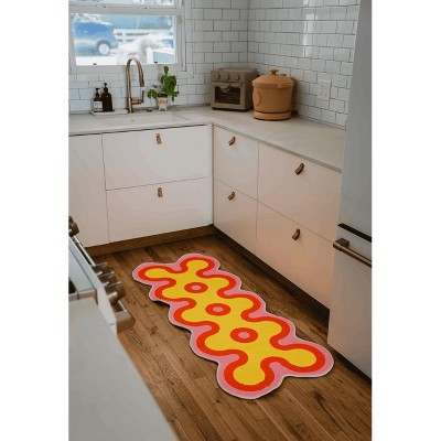 Lany Space Johann Banta Irregular Coral Design Rug