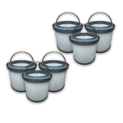 Nispira BDH2000PL HEPA Filter Replacement for Black & Decker Cordless Pivot Vacuum Flex PVF110 PHV1810 BDH2020FL BDH2020FLFH  PVF110 90552393 6 Pack