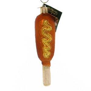 Old World Christmas 5.0 Inch Corn Dog Ornament County Fair Tree Ornaments - 1 of 2