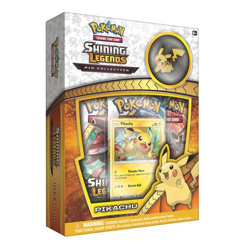 Pokemon Shining Legends Pin Collection Pikachu