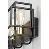 Maxim Lighting Liner 3 - Light Wall Light in  Black/Satin Brass - 4 of 4
