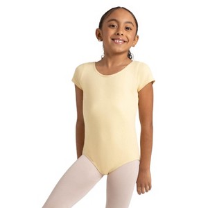 Capezio Short Sleeve Leotard - Girls - 1 of 4
