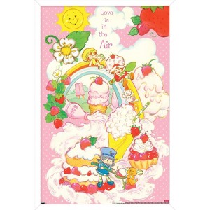 Trends International The World of Strawberry Shortcake - Rainbows and Friends Framed Wall Poster Prints - 1 of 4