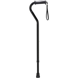 Drive Medical Folding Cane Gel Hand Grip Black - 1 of 1