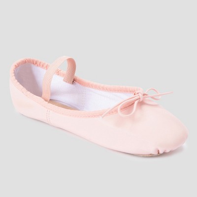 baby pink ballerina shoes