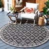 Courtyard CY8303 UV & Stain Resistant Non-Shedding Power Loomed Indoor/Outdoor Rugs - Safavieh - 2 of 4