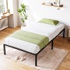 Metal Bed Frame, Platform Bed Frame Twin Size with Storage Space Under Bed, 1000 LBS Heavy Duty Steel Slat Support, Easy Assembly - 3 of 4