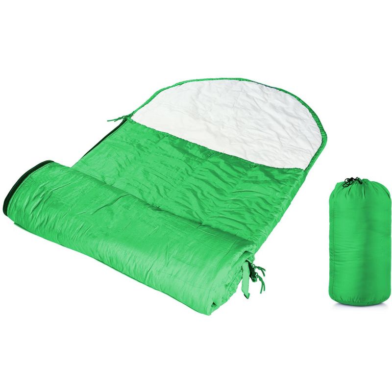 Lexi Home Adult 78" x 26" Outdoor Camping Sleeping Bag, 2 of 4