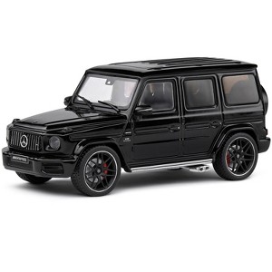 2022 Mercedes-Benz AMG G63 Obsidian Black Metallic 1/43 Diecast Model Car by Solido - 1 of 1