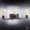 Urban Ambiance Luxury Vintage Bath Fixture,  8"H x 24"W,  Olde Bronze Finish, UHP2081 - 3 of 4