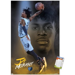 Trends International NBA Memphis Grizzlies - Ja Morant 20 Unframed Wall Poster Prints - 1 of 4