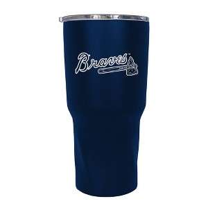 MLB Atlanta Braves 30oz Stainless Steel Travel Tumbler - 1 of 2