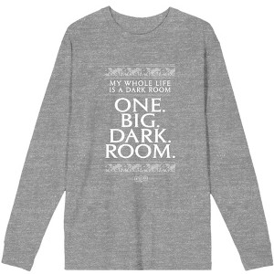 Beetlejuice My Whole Life Is A Dark Room Adult Long Sleeve Tee - 1 of 2