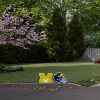 NCAA Michigan Wolverines 2pk Logo and Helmet Garden Stake Set - 2 of 2