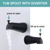 WOWOW Single Handle 8-Spray Shower Faucet 1.8 GPM with Handheld Shower and Tub Spout High Pressure in. Brushed Nickel - 4 of 4