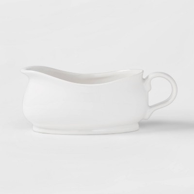 Bruntmor 11 Oz Ceramic Gravy Boat With Tray, Black : Target