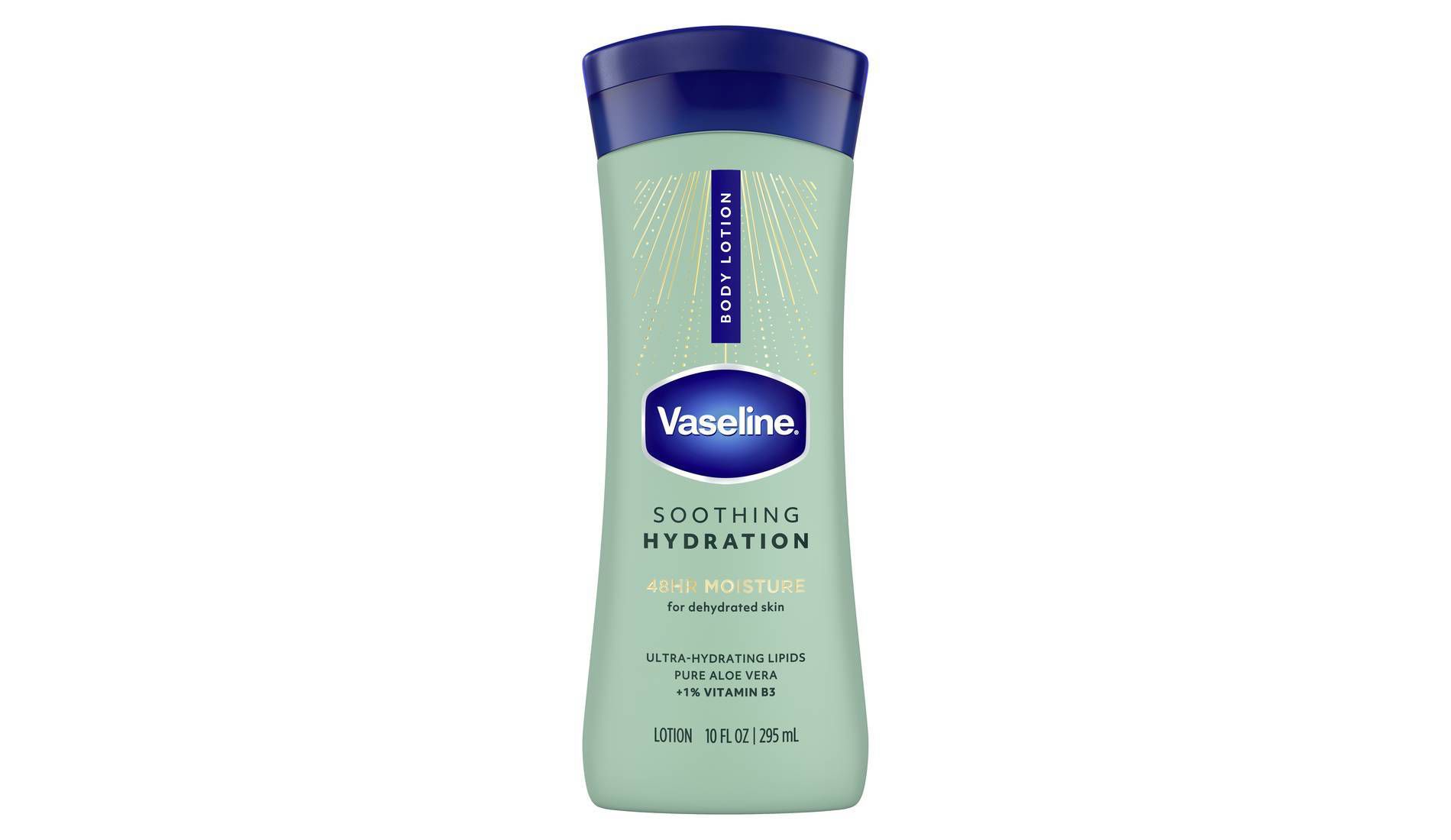 Vaseline Intensive Care Moisturizing Body Lotion with Aloe Vera Soothing Hydration