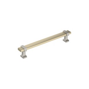 Amerock Overton Split Finish Cabinet or Drawer Pull - 1 of 3
