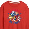 Boys' - Paw Patrol - Americana Long Sleeve Graphic T-Shirt - 2 of 4
