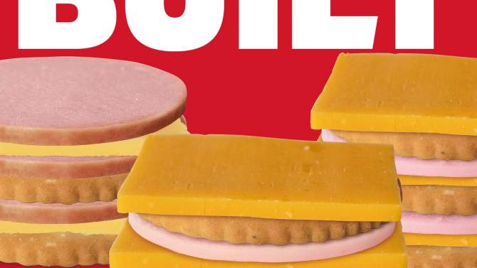 Lunchables Turkey &#38; Cheddar Cheese with Crackers - 1.9oz, 2 of 14, play video