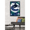 Trends International NHL Vancouver Canucks - Maximalist Logo 23 Framed Wall Poster Prints - 2 of 4
