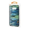 Reiko Samsung Galaxy S8 Edge/ S8 Plus Embossed Wood Pattern Design TPU Case with Flowers - 4 of 4