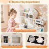 JOYMOR Toddlers Wooden Play Kitchen Set with Refrigerator & Accessories Modern - 4 of 4