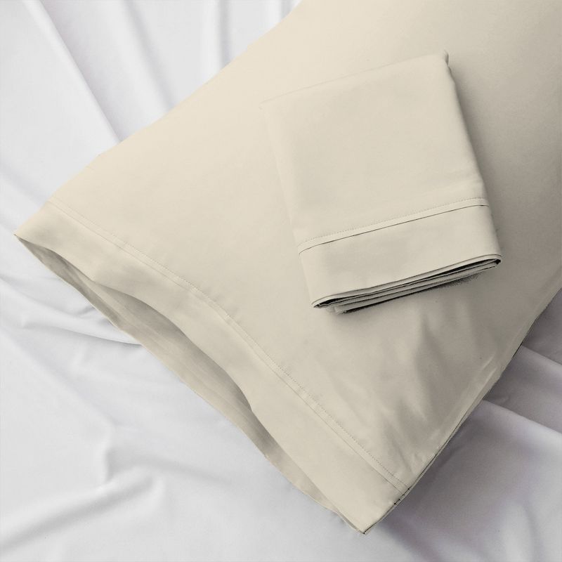 Color Sense 100% Cotton Cool & Crisp Percale Weave Pillowcases, 3 of 6