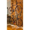 Saris The Hottie 2 Bike Storage Rack, Beautiful & Elegant Bike Stand of Wood & Steel - White - 3 of 4