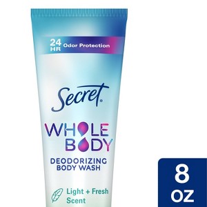 Secret Whole Body Deodorizing Feminine Body Wash - Light & Fresh - 8oz - 1 of 4