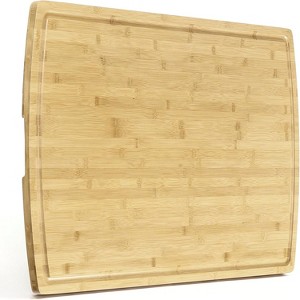GustoWave Carbonized Bamboo Cutting Board and Serving Tray - 1 of 4