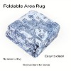 Garvee 10x13FT Washable Area Rug, Ultra-Thin Vintage Rug Printed Carpet, Non Slip Stain Resistant Foldable Mat for Living Room,Bedroom, Dinning Room - 3 of 4