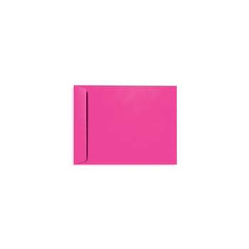 LUX 10" x 13" 80lbs. Open End Envelopes Magenta Pink 50/Pack EX4897-10-50