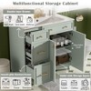 Mshliw 36" Bathroom Vanity with Ceramic Sink, Soft Close Doors, Double-Layer Drawers, Adjustable Shelf, Modern Storage Cabinet - 2 of 4