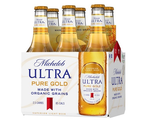 Michelob Ultra Pure Gold - 6pk / 12 fl oz Bottles