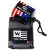 WOD Nation 12-inch Professional Wrist Wraps for Gym & Weightlifting, Powerlifting Wrist Straps Support for Women & Men (Flag) - 4 of 4