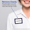 Avery Name Badges, 2-1/3" x 3-3/8", Silver-Navy, Matte, 80ct - 3 of 4