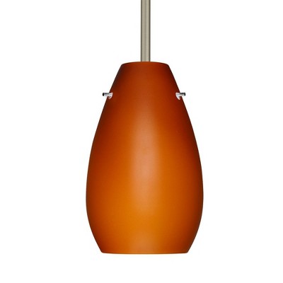 Besa Lighting Pera 9 1 - Light Pendant in  Satin Nickel