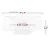 Smarty Had A Party 12 oz. Clear Square Plastic Soup Bowls - 120 pcs - 3 of 4